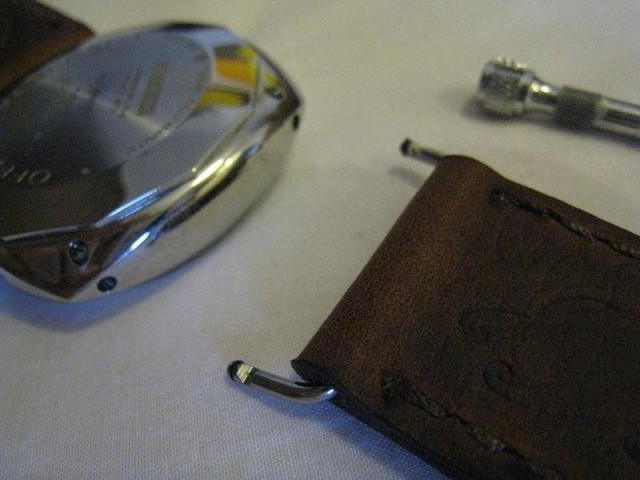 :: i ordered a calf strap but with the panerai it's become a bull with stainless steel horns..