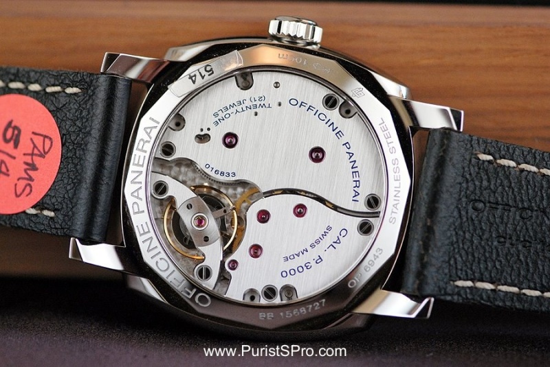 Panerai PAM514 stainless steel w/ P.3000 movement
