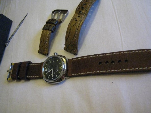 :: viola!!~ successful strap change, no panerai was harmed in the making.