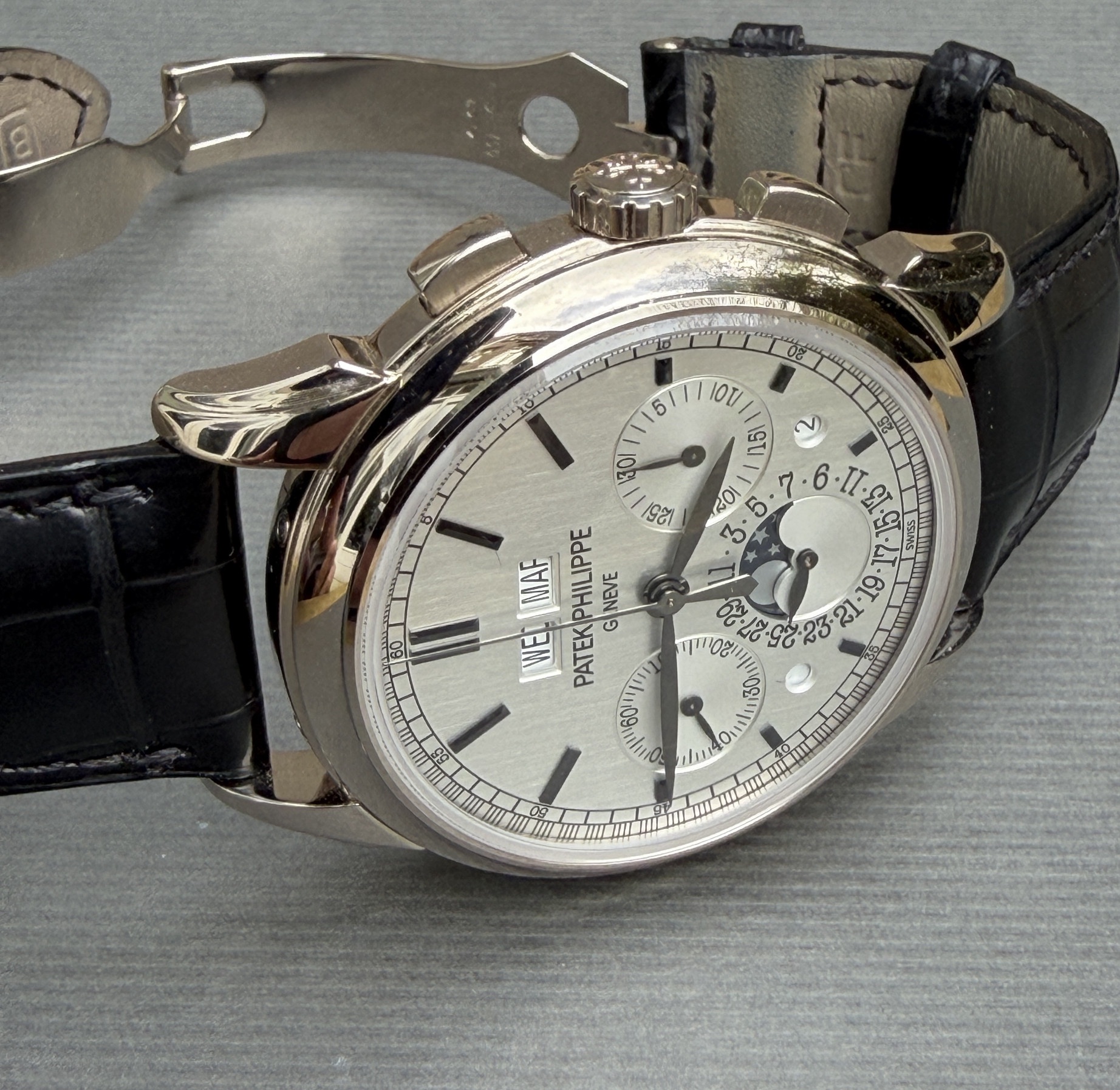 Watch by Patek Philippe, Grand Complications, 5270, 5270G-001, Perpetual Calendar Chronograph