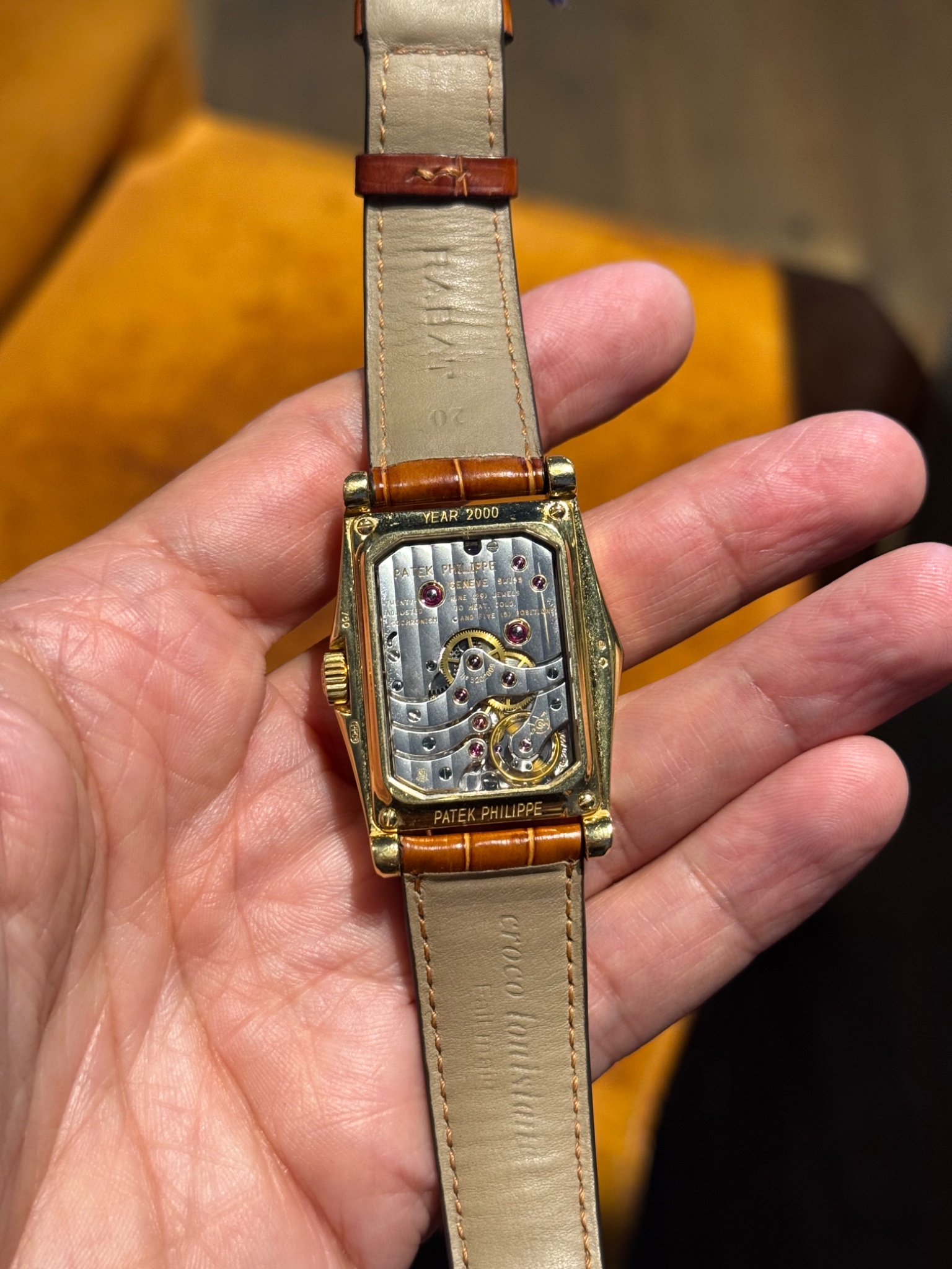 Watch by Patek Philippe, gondolo, 5100, 5100J