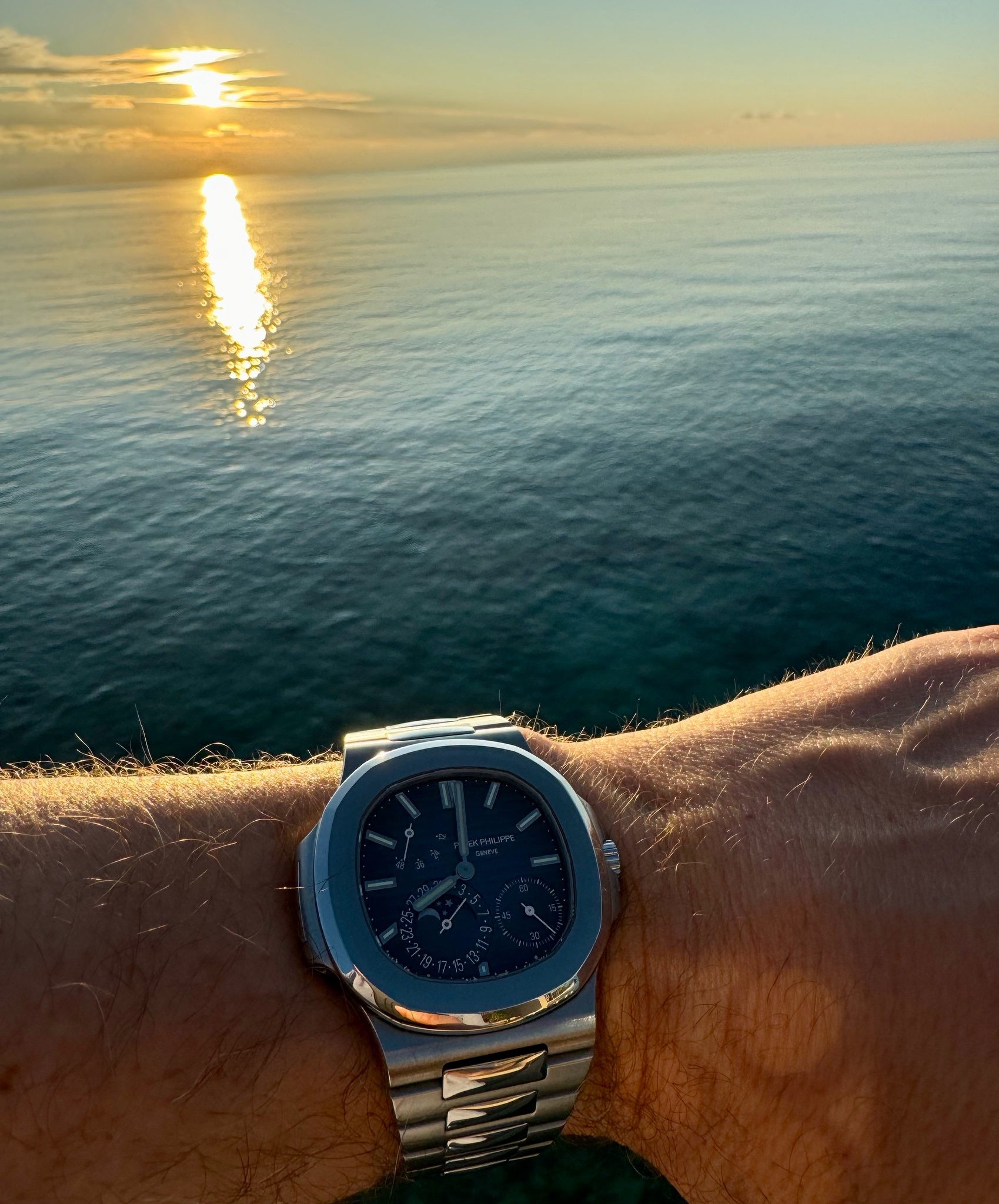Watch by Patek Philippe, Nautilus Moonphase