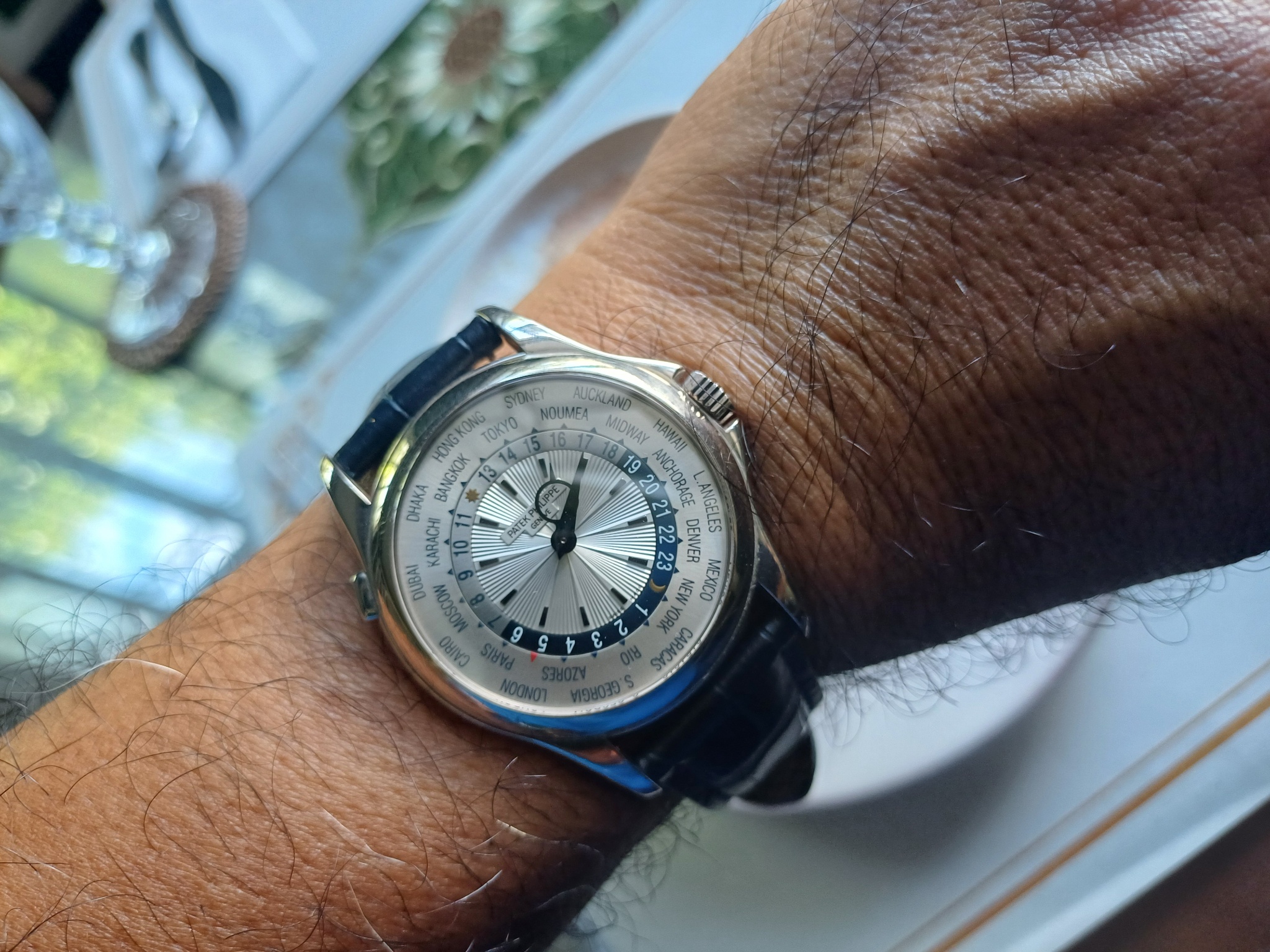 Watch by Patek Philippe, World Time, 5130G, complications, 5130