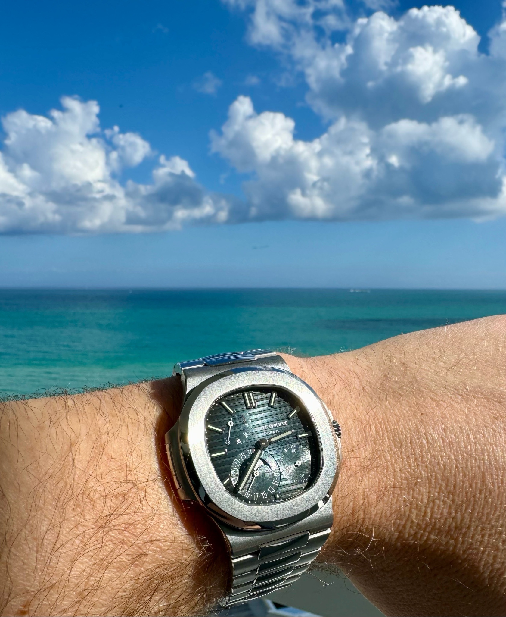 Watch by Patek Philippe, Nautilus Moonphase
