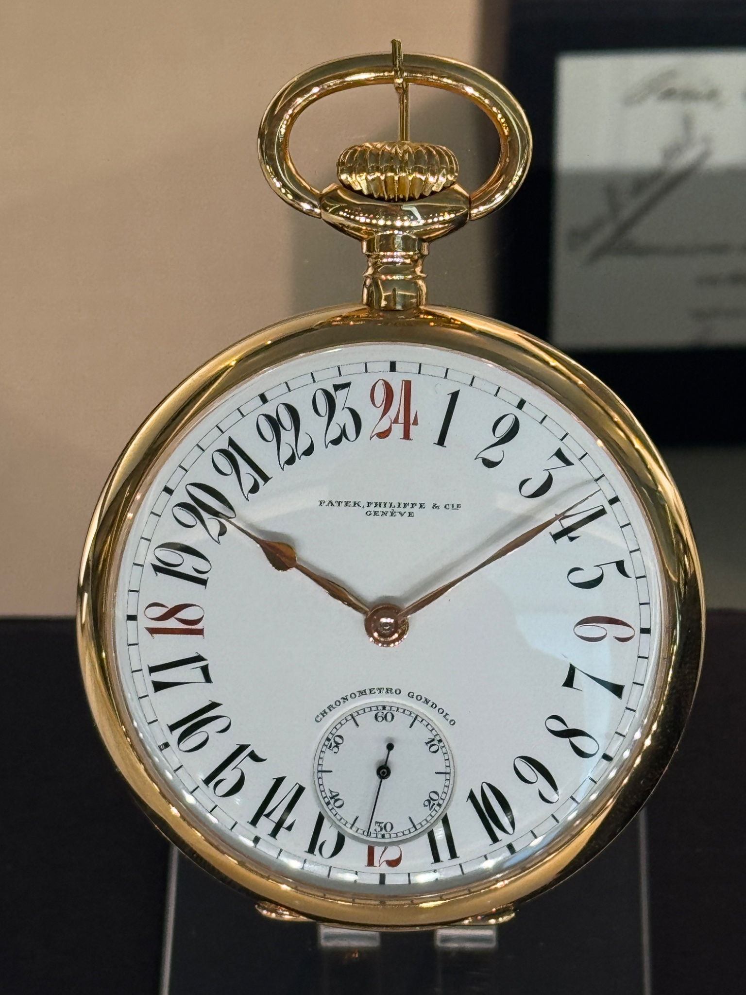 Watch by Patek Philippe, gondolo