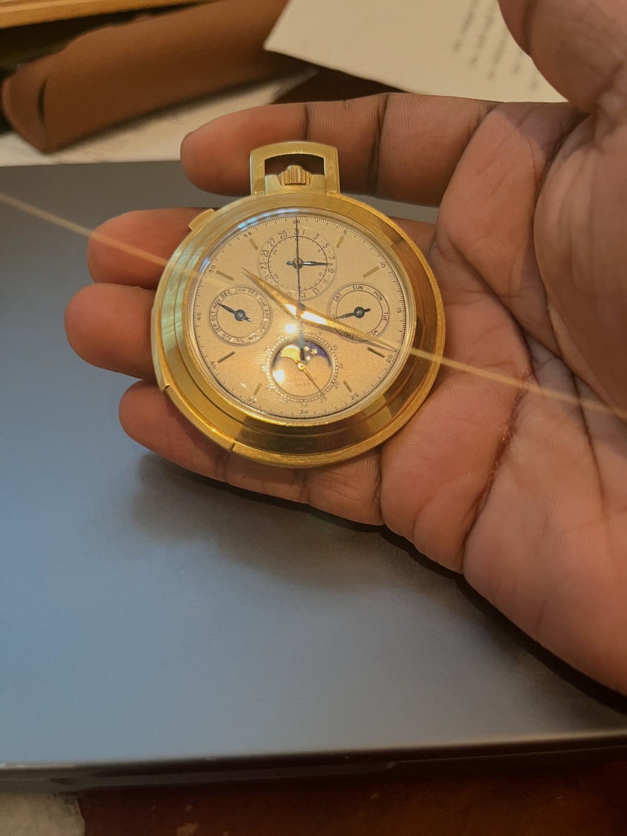 Watch by Patek Philippe, hunter pocket watches, ref 850