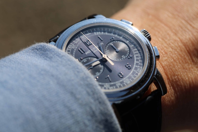 But wow....the sun catching the subdial...creates a new contrast