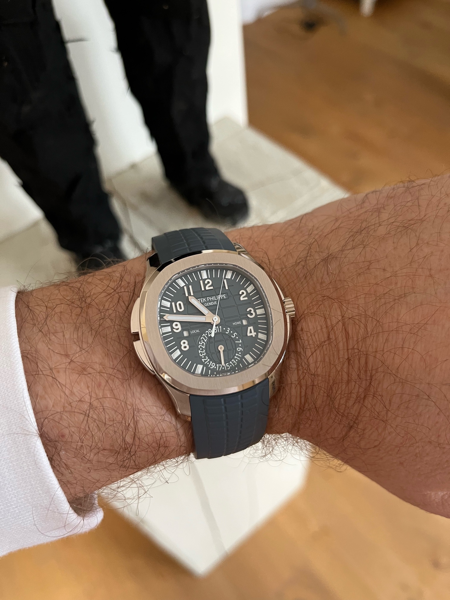 Watch by Patek Philippe, aquanaut, Travel Time, 5164G