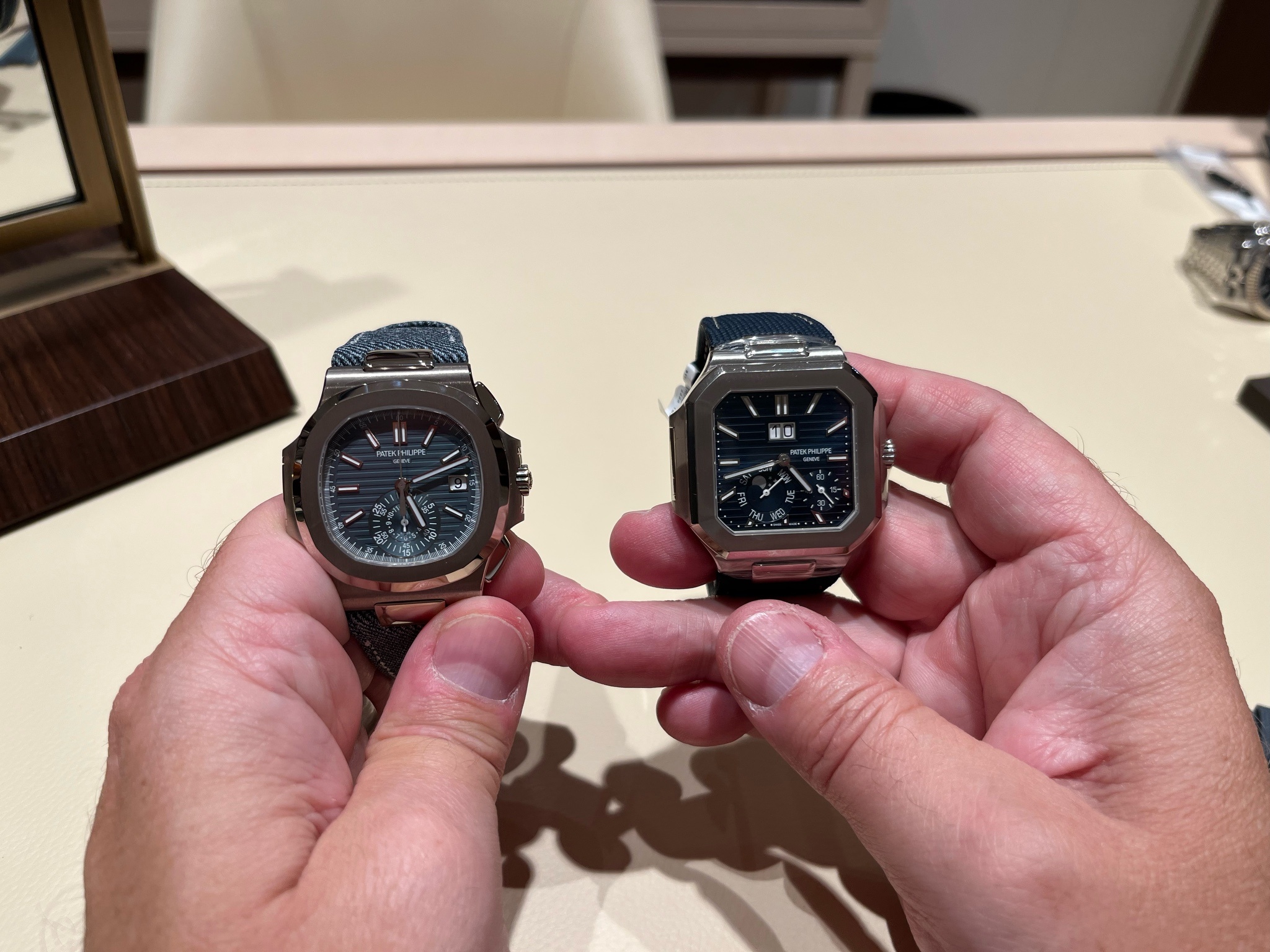 Watch by Patek Philippe, nautilus, 5980, 5980/60G
