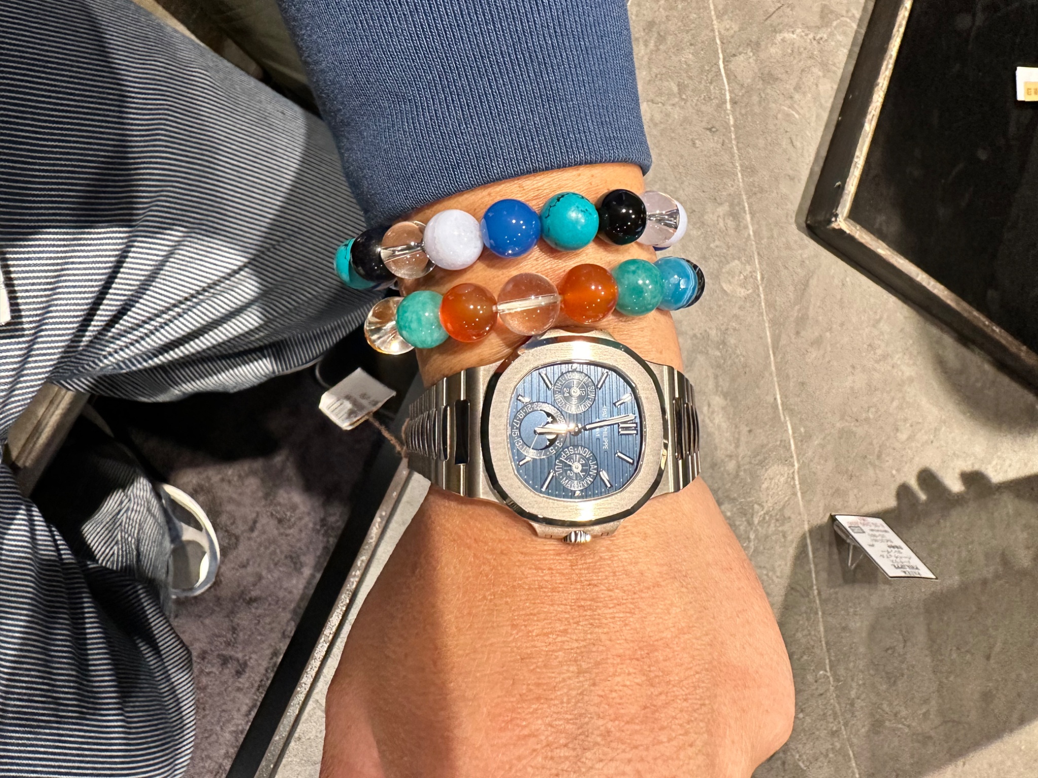 Watch by Patek Philippe, nautilus, 5740, 5740/1G