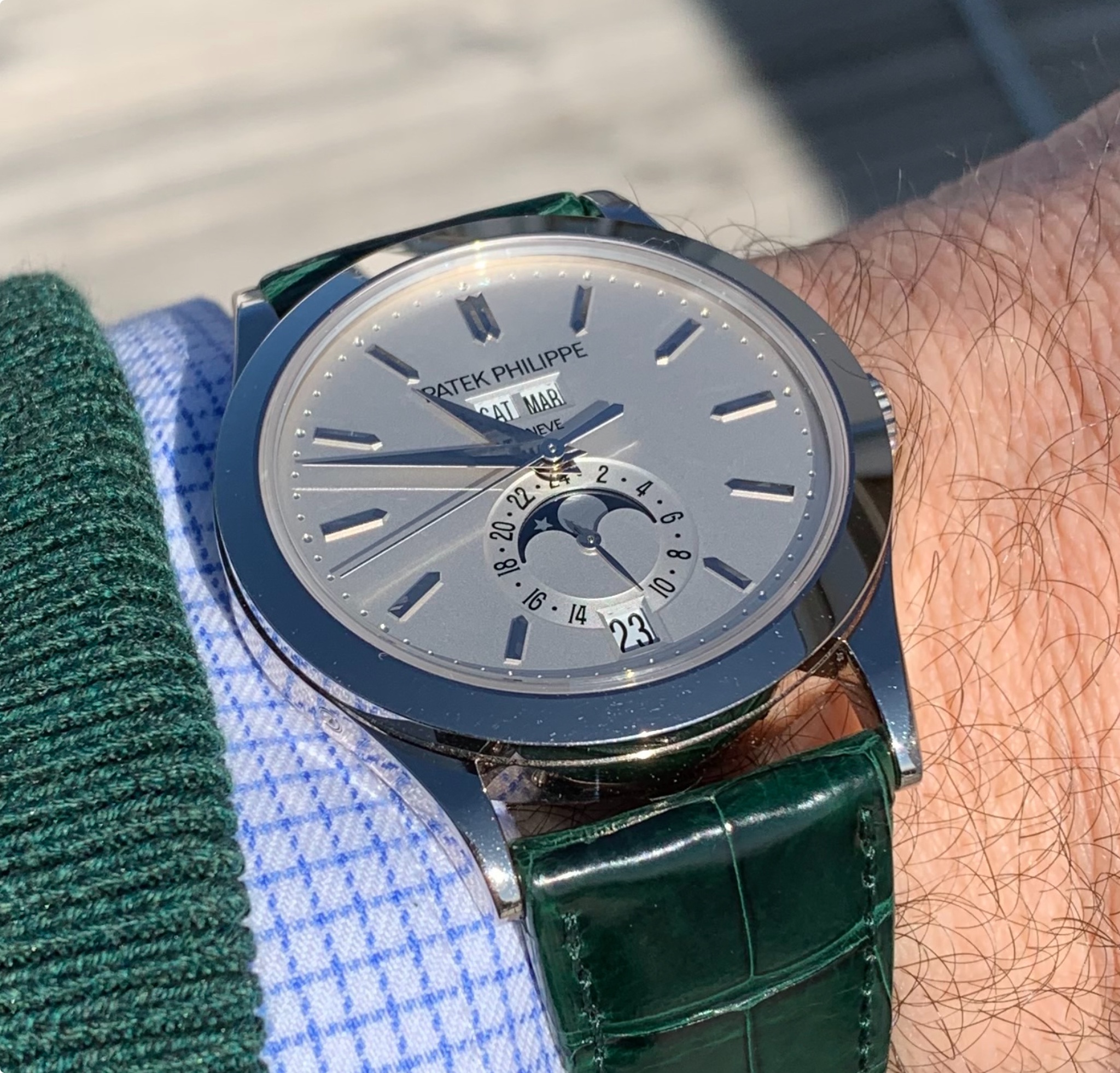 Watch by Patek Philippe, complications, 3448