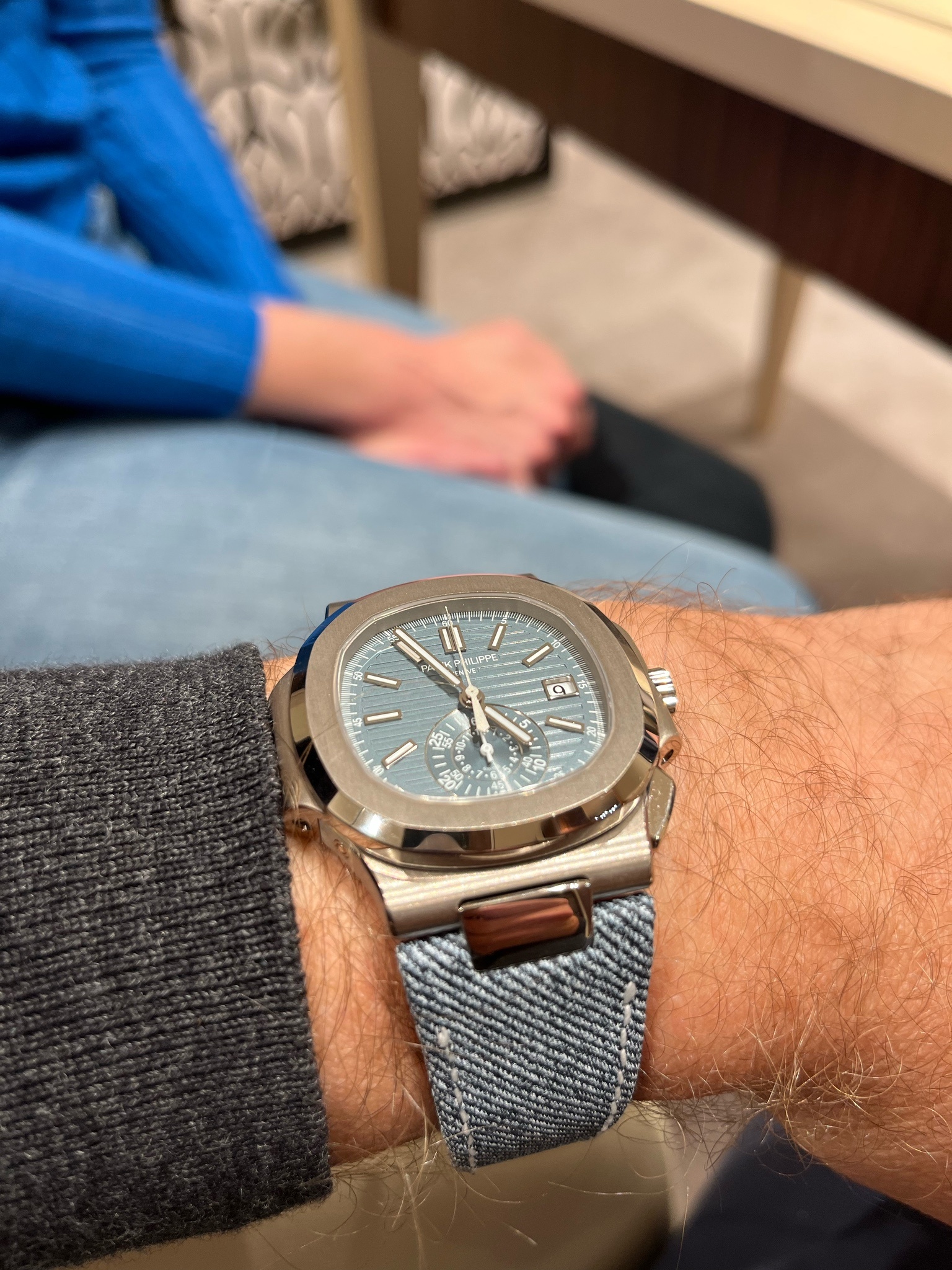 Watch by Patek Philippe, nautilus, 5980, 5980/60G