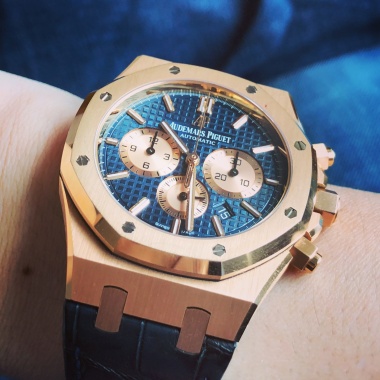 Watch by Patek Philippe, Royal Oak Chronograph