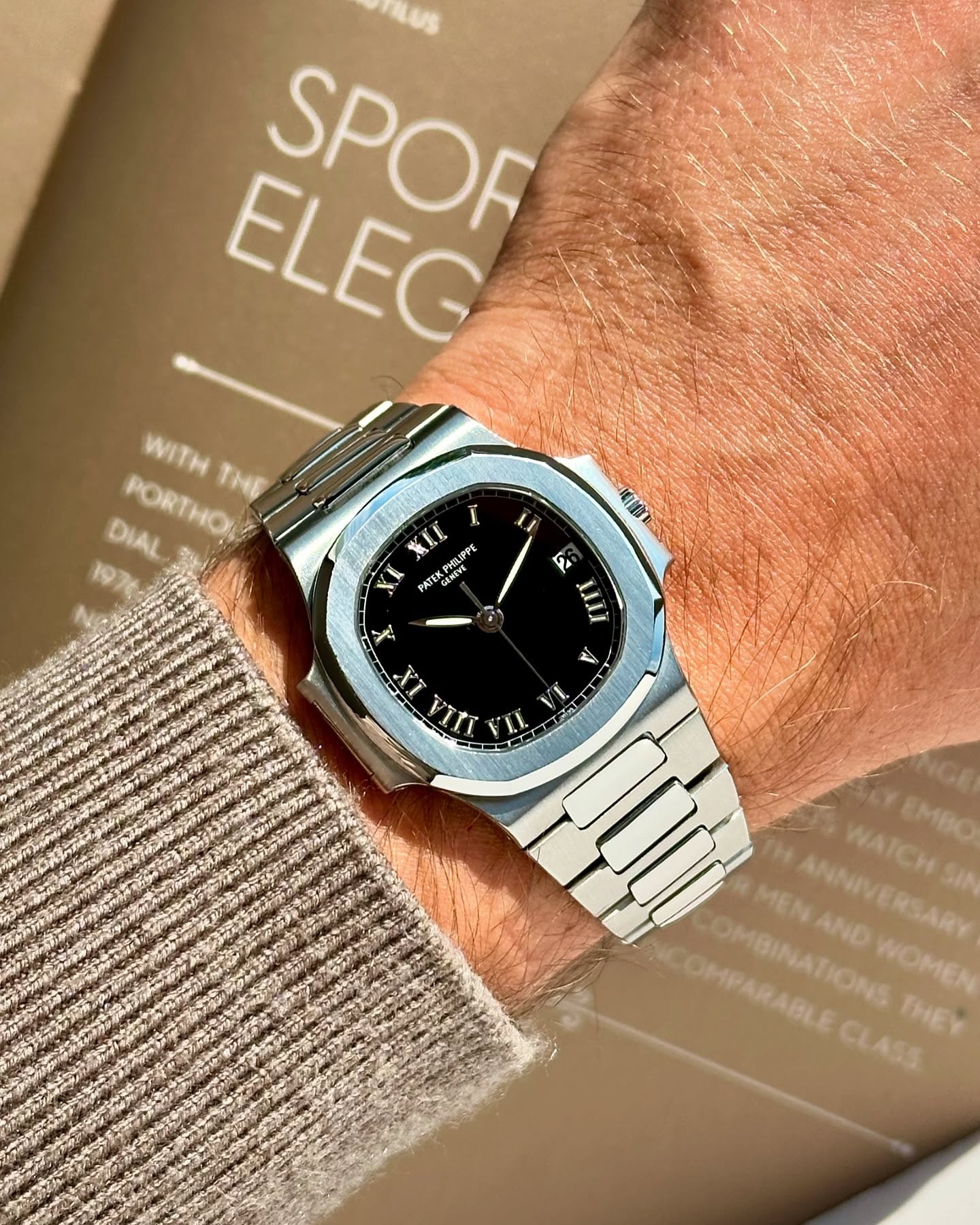 Watch by Patek Philippe, nautilus, 3710