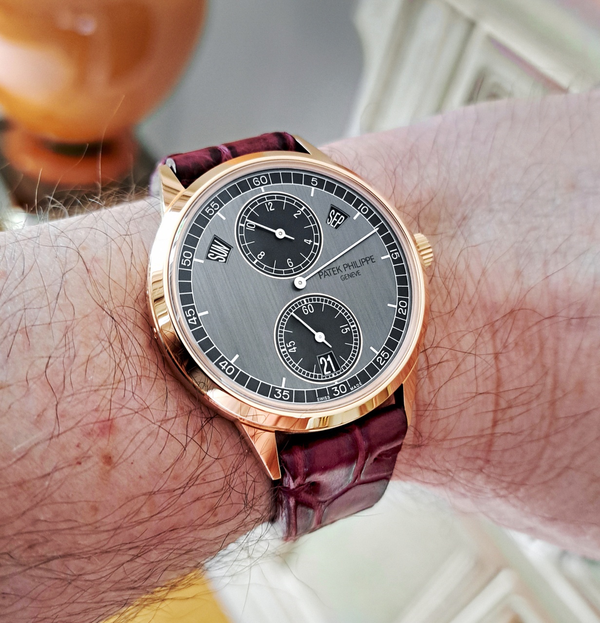 Watch by Patek Philippe, complications, 5235