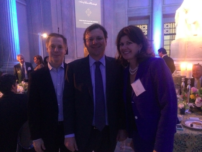 me, Mr. Stern, and Jackie Tripoli from Govberg