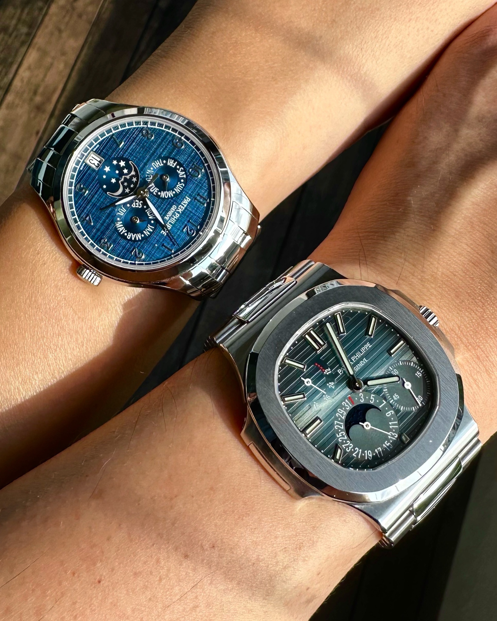 Watch by Patek Philippe, nautilus, 5712, complications, 4947