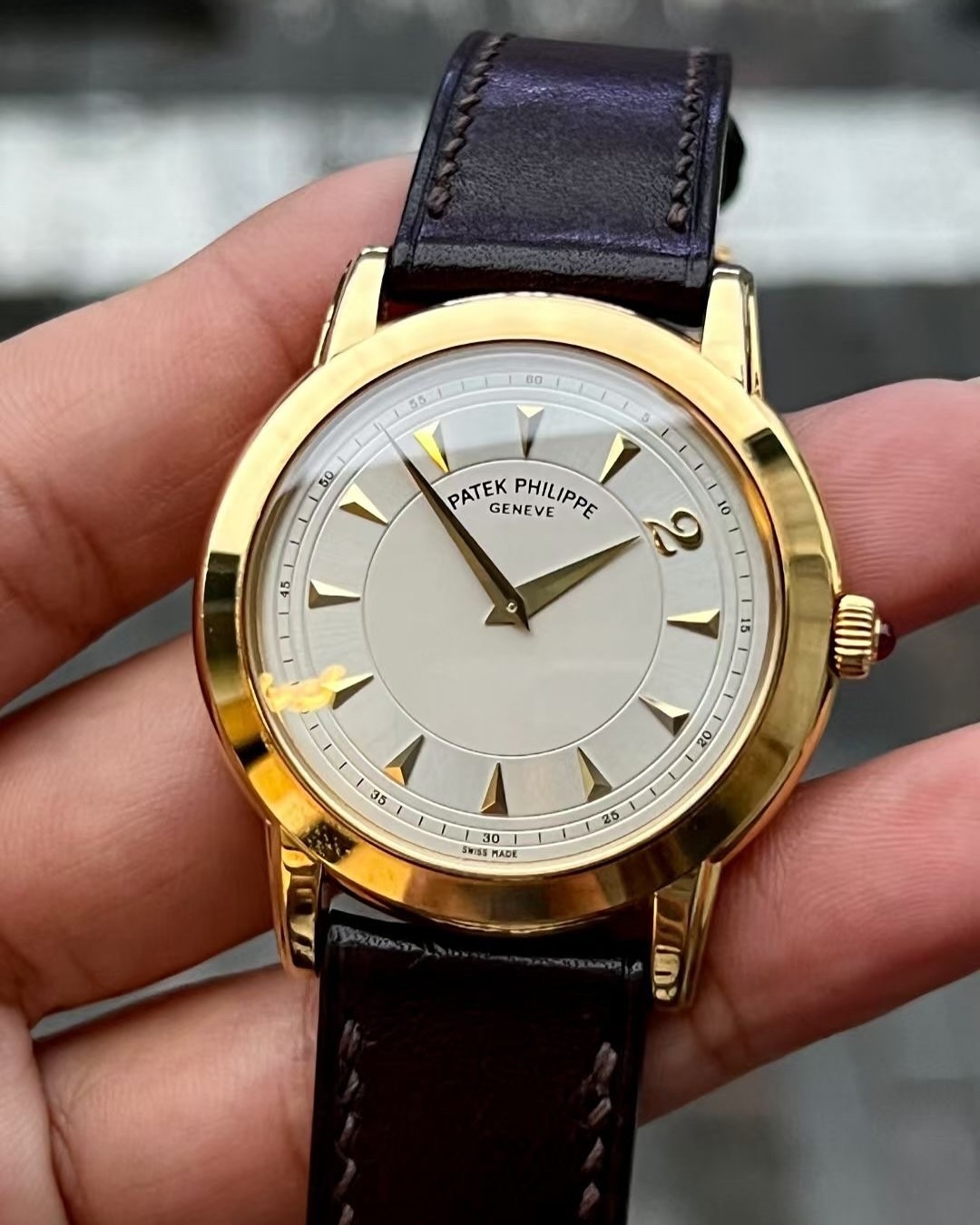 Watch by Patek Philippe, calatrava, 5032, 5032J-012 