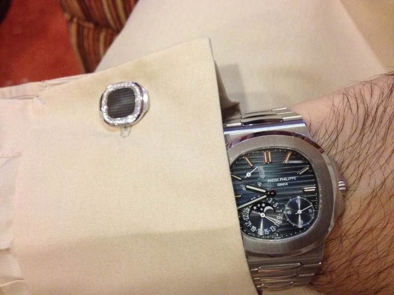 love the nautilus cufflinks