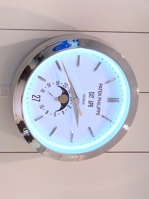 Patek Philippe - 5396G Backlit Wall Clock at Basel