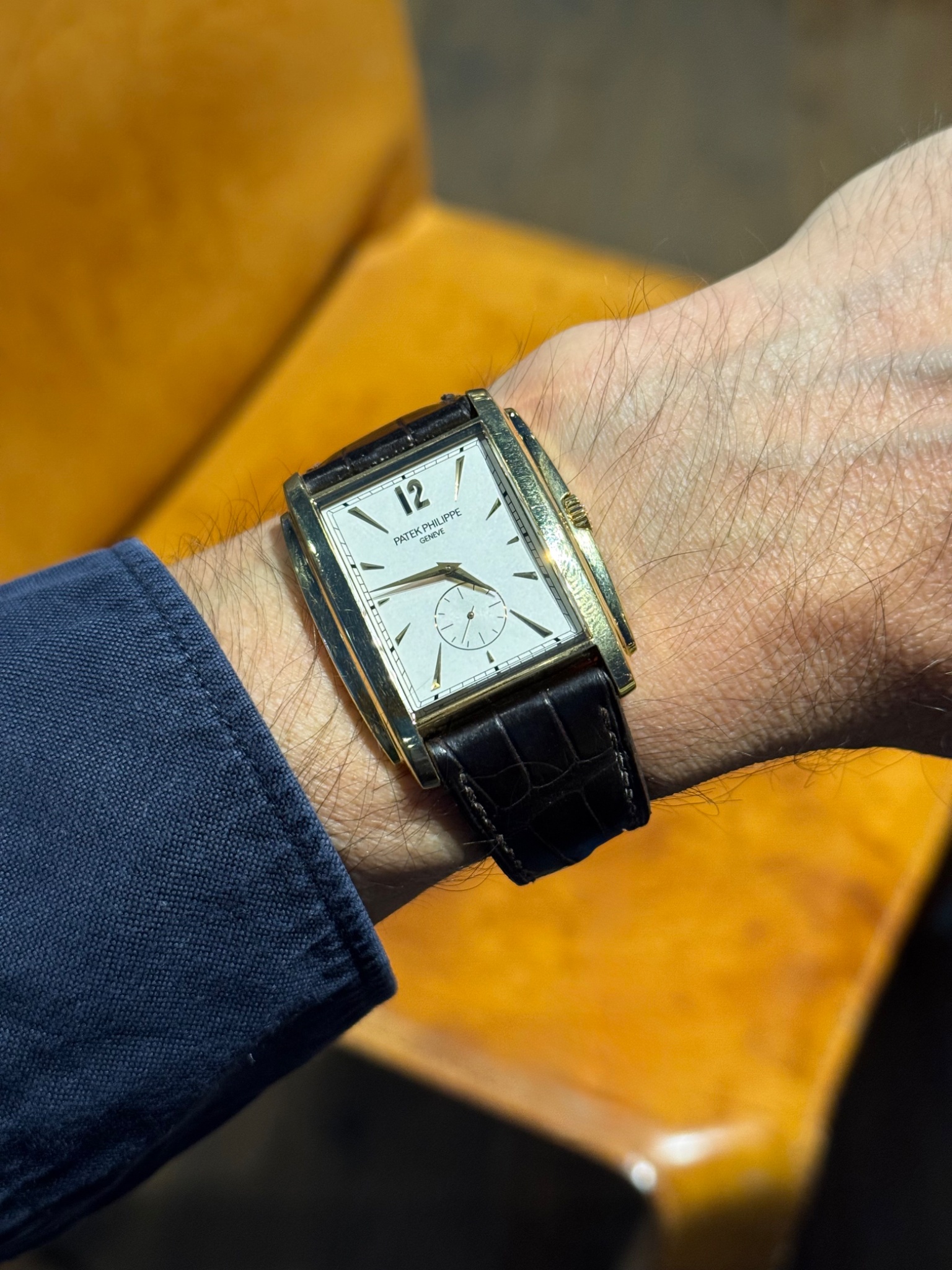 Watch by Patek Philippe, gondolo, 5124, 5124J