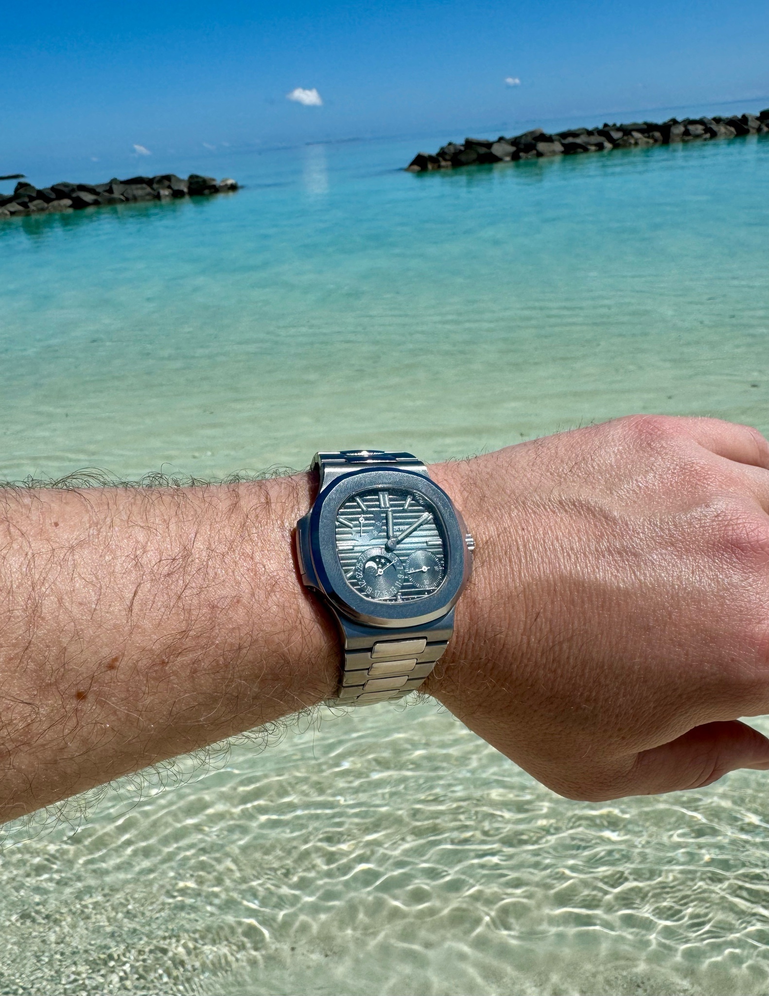 Watch by Patek Philippe, Nautilus Moonphase