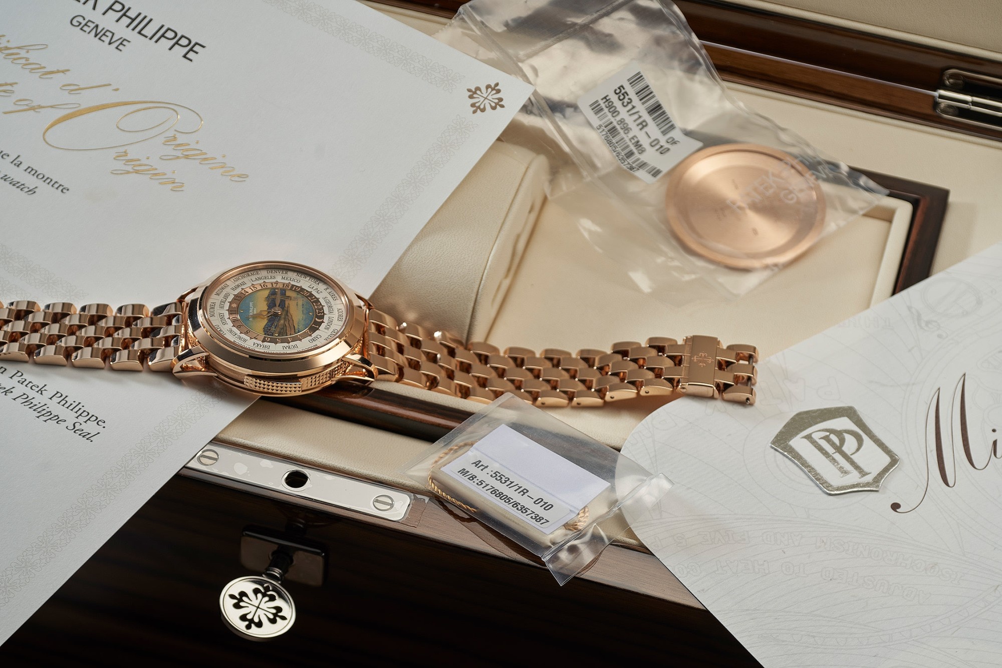 Watch by Patek Philippe, grand complications, 5531