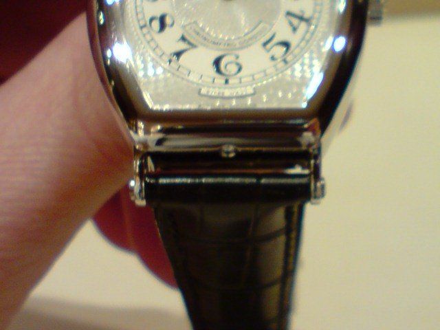 Look at that 0.02 carat diamond beneath 6 o'clock