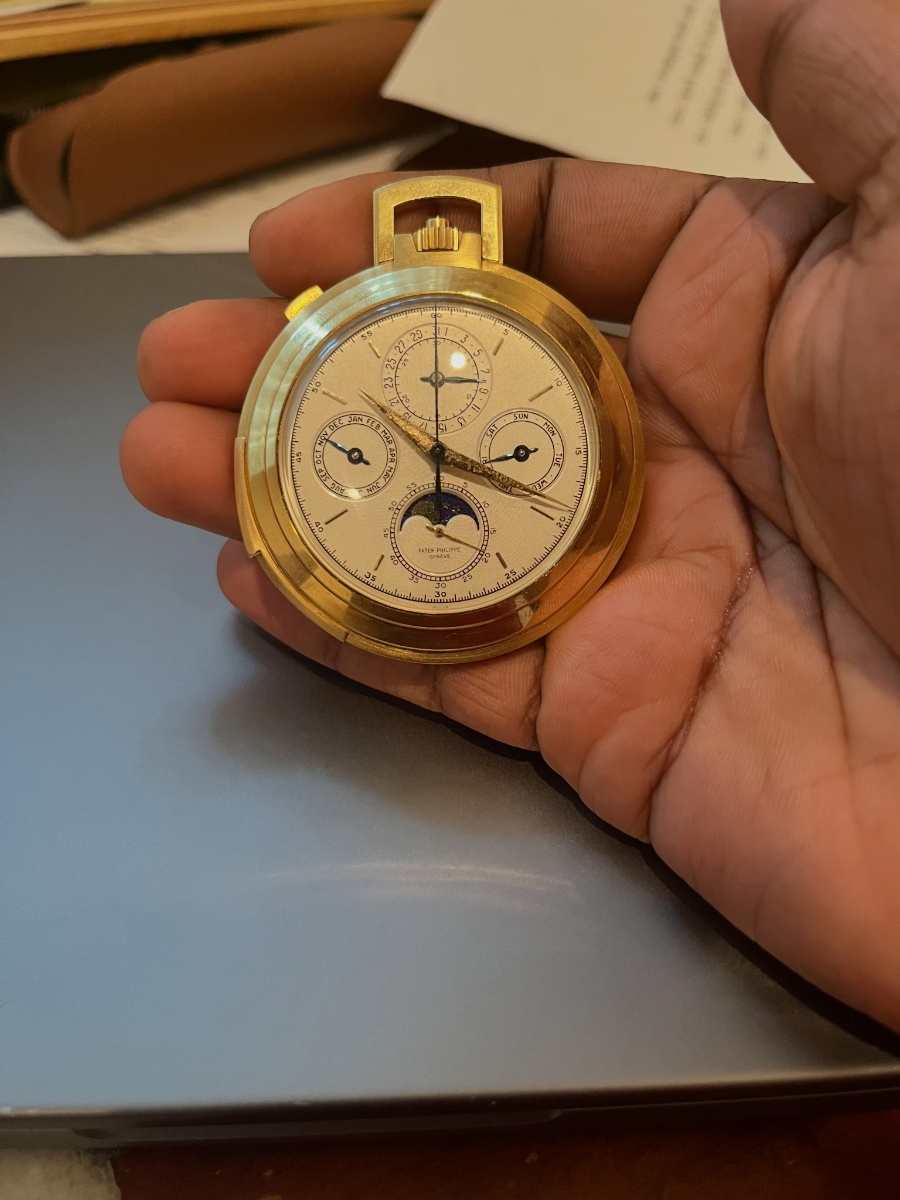 Watch by Patek Philippe, hunter pocket watches, ref 850