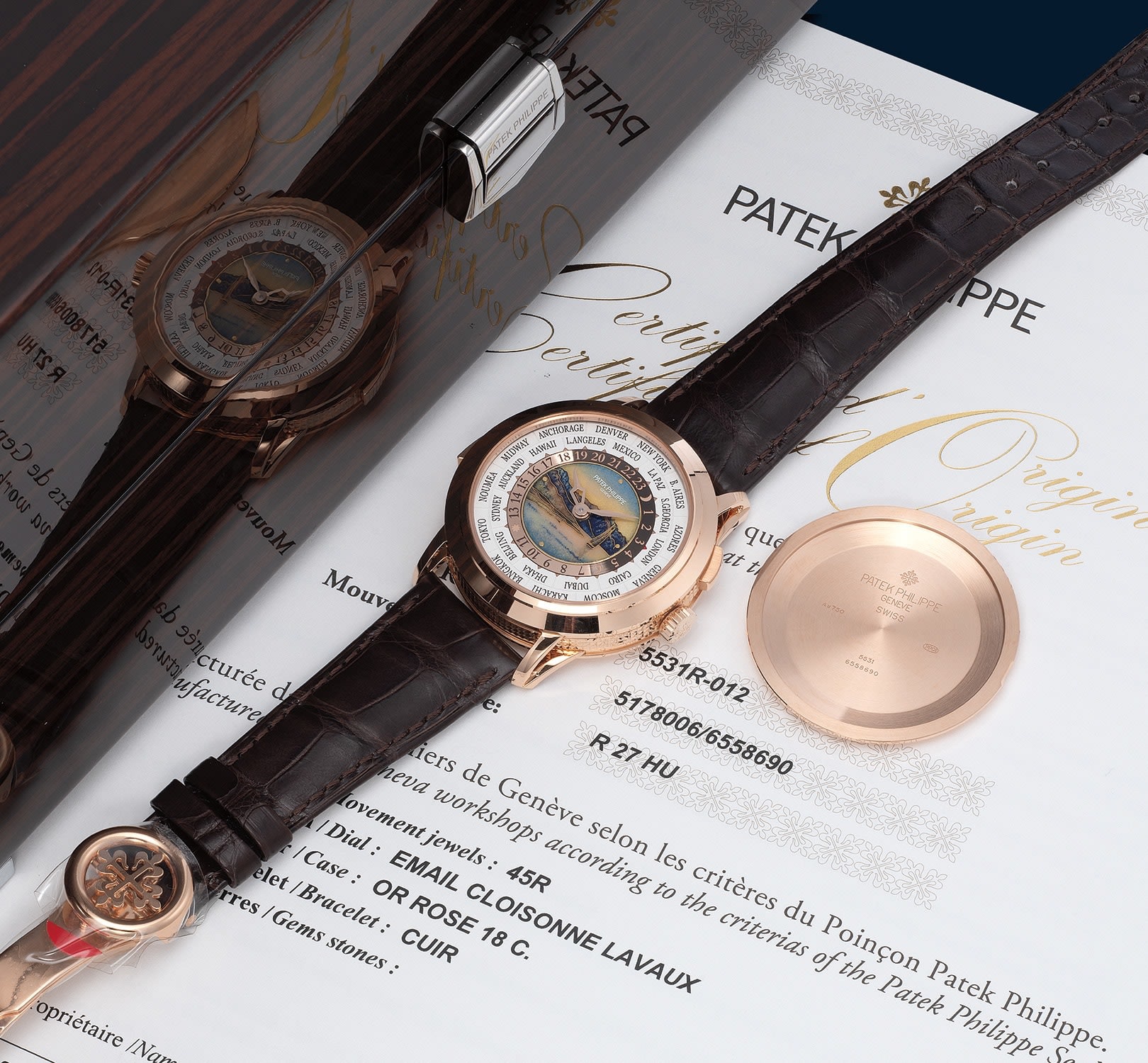 Watch by Patek Philippe, grand complications, 5531