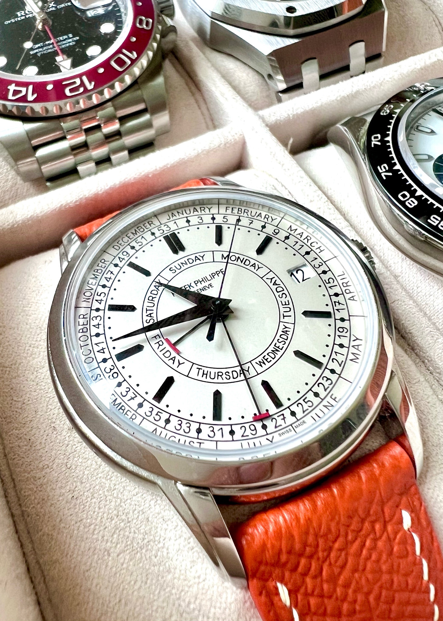 Watch by Patek Philippe, complications, 5212