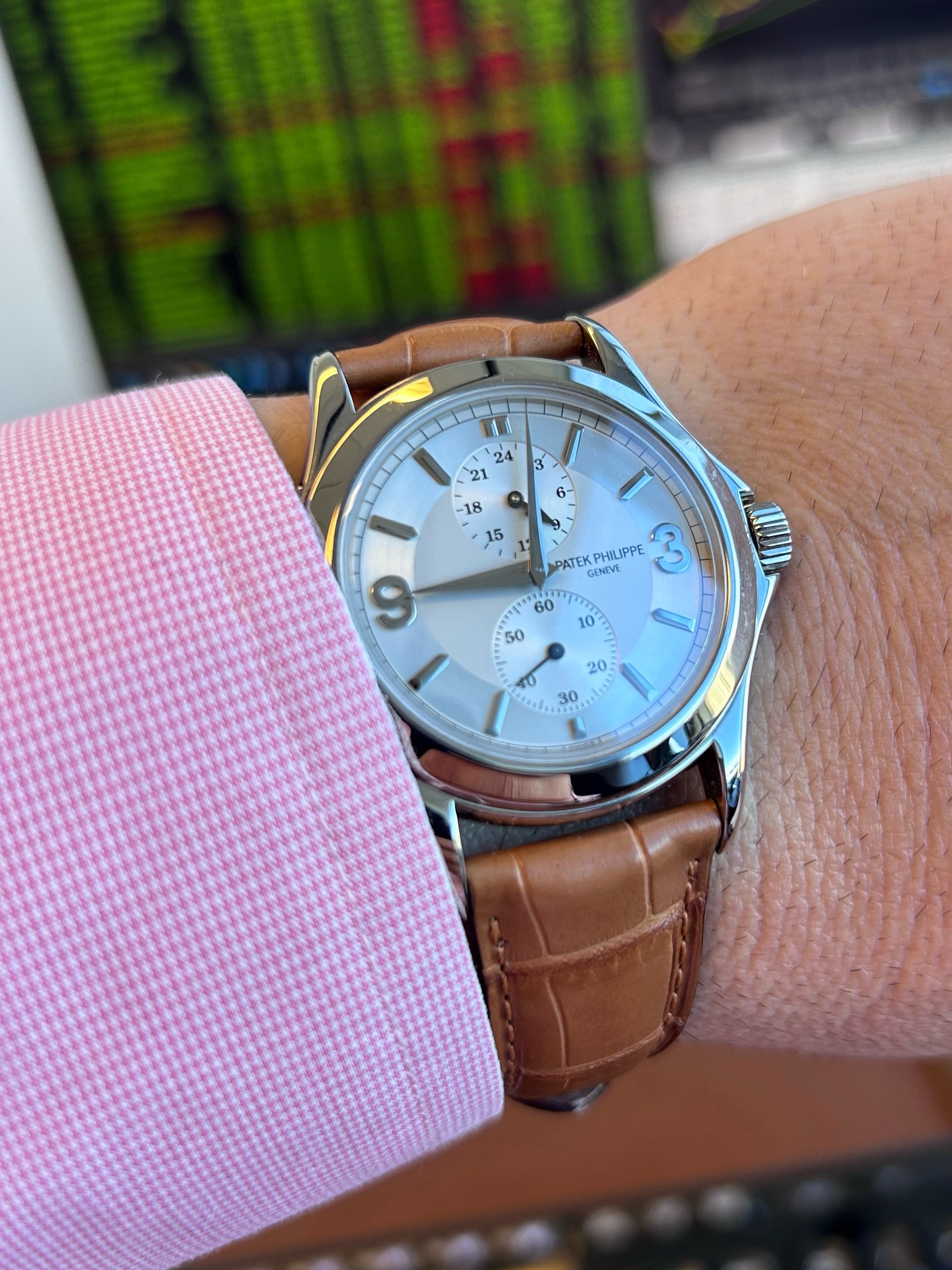 Watch by Patek Philippe, Calatrava, 5134G, Annual Calendar