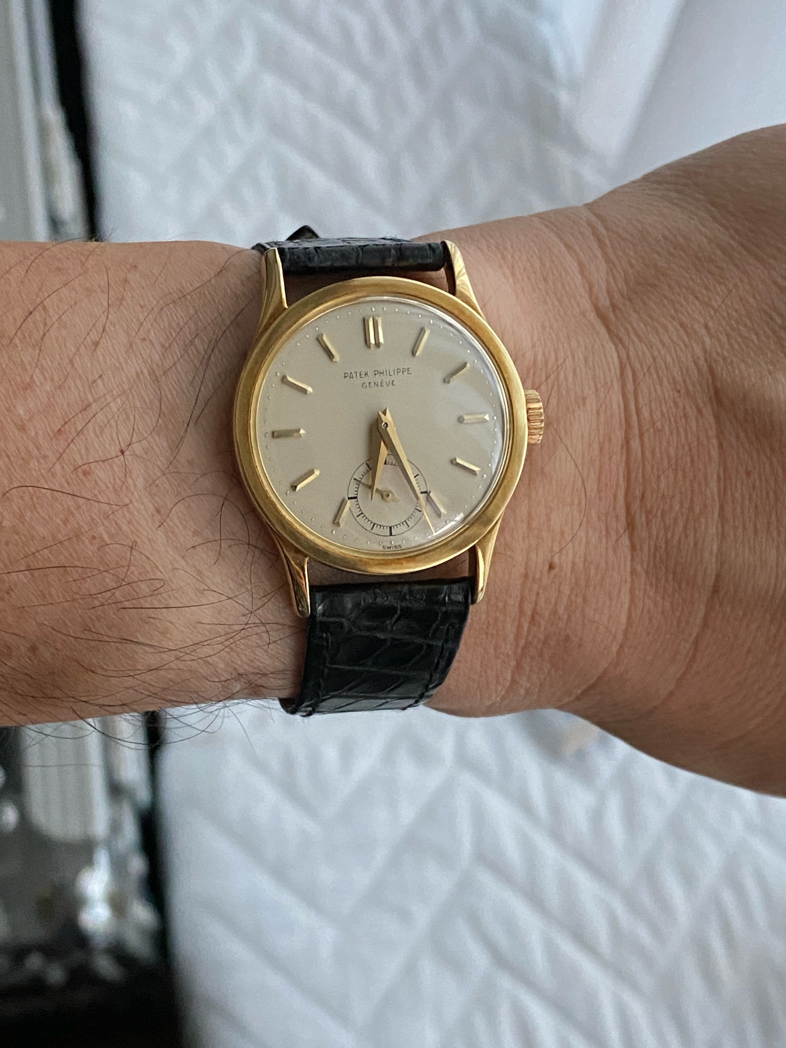 Watch by Patek Philippe, calatrava, 2545