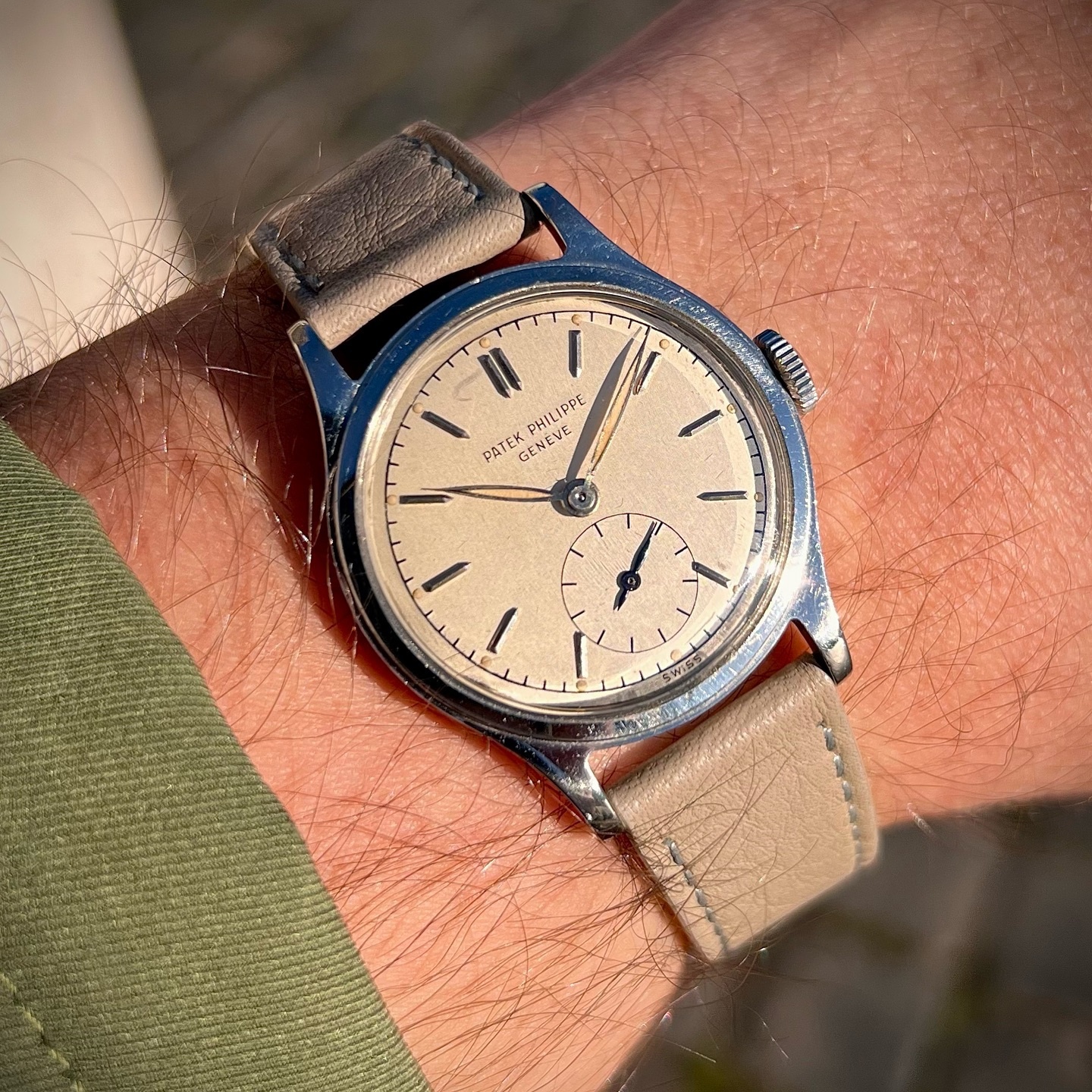 Watch by Patek Philippe, calatrava, 2451