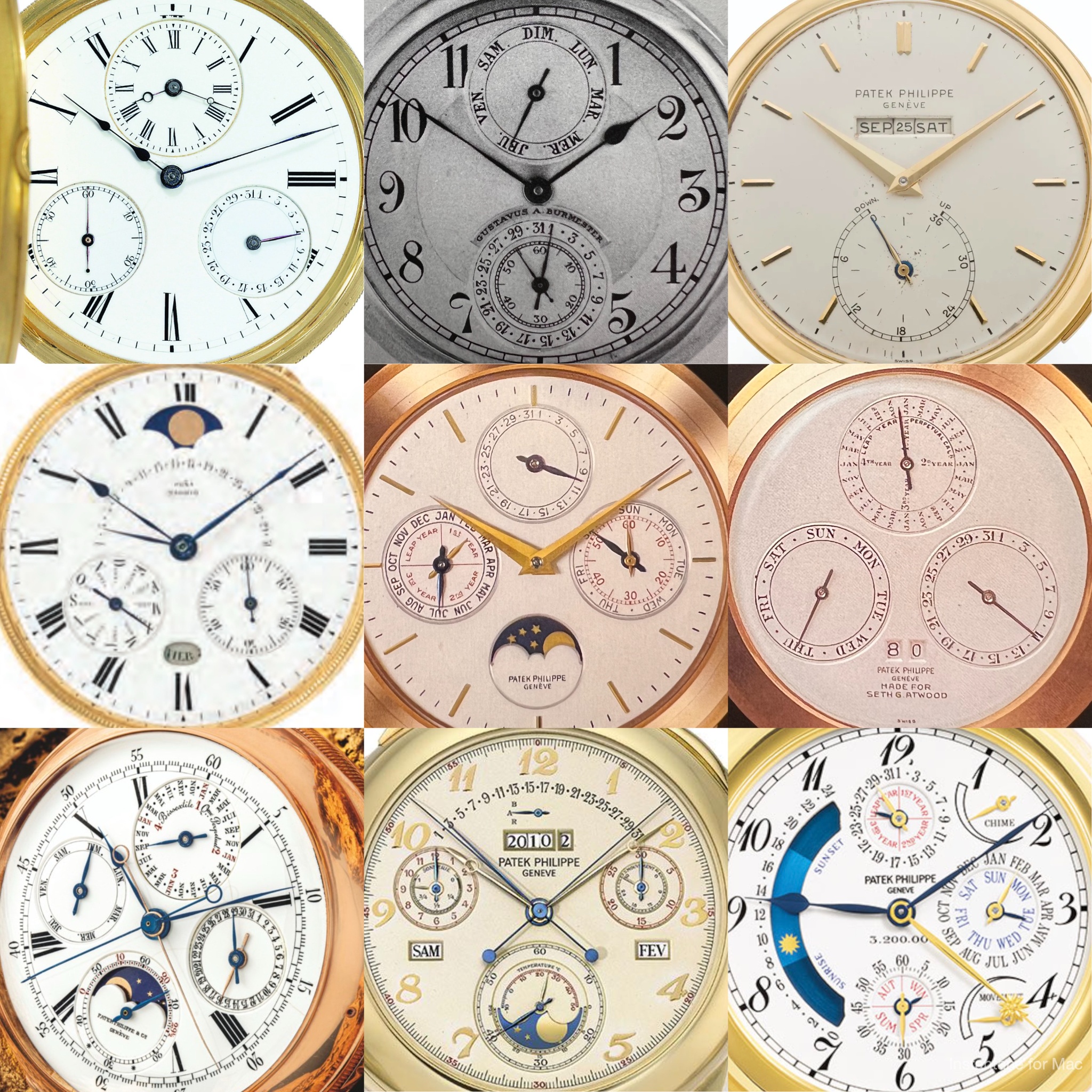Watch by Patek Philippe, complications