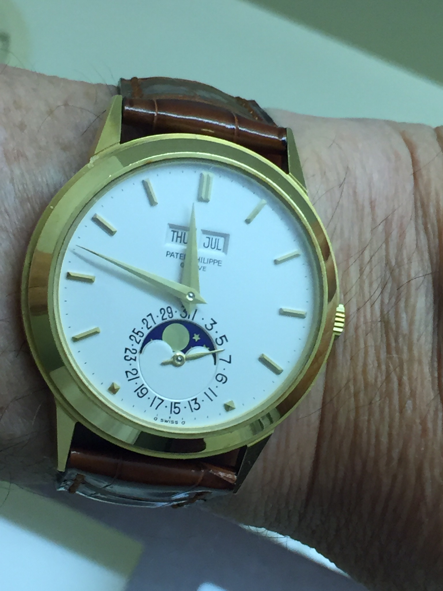 Watch by Patek Philippe, complications, 3448
