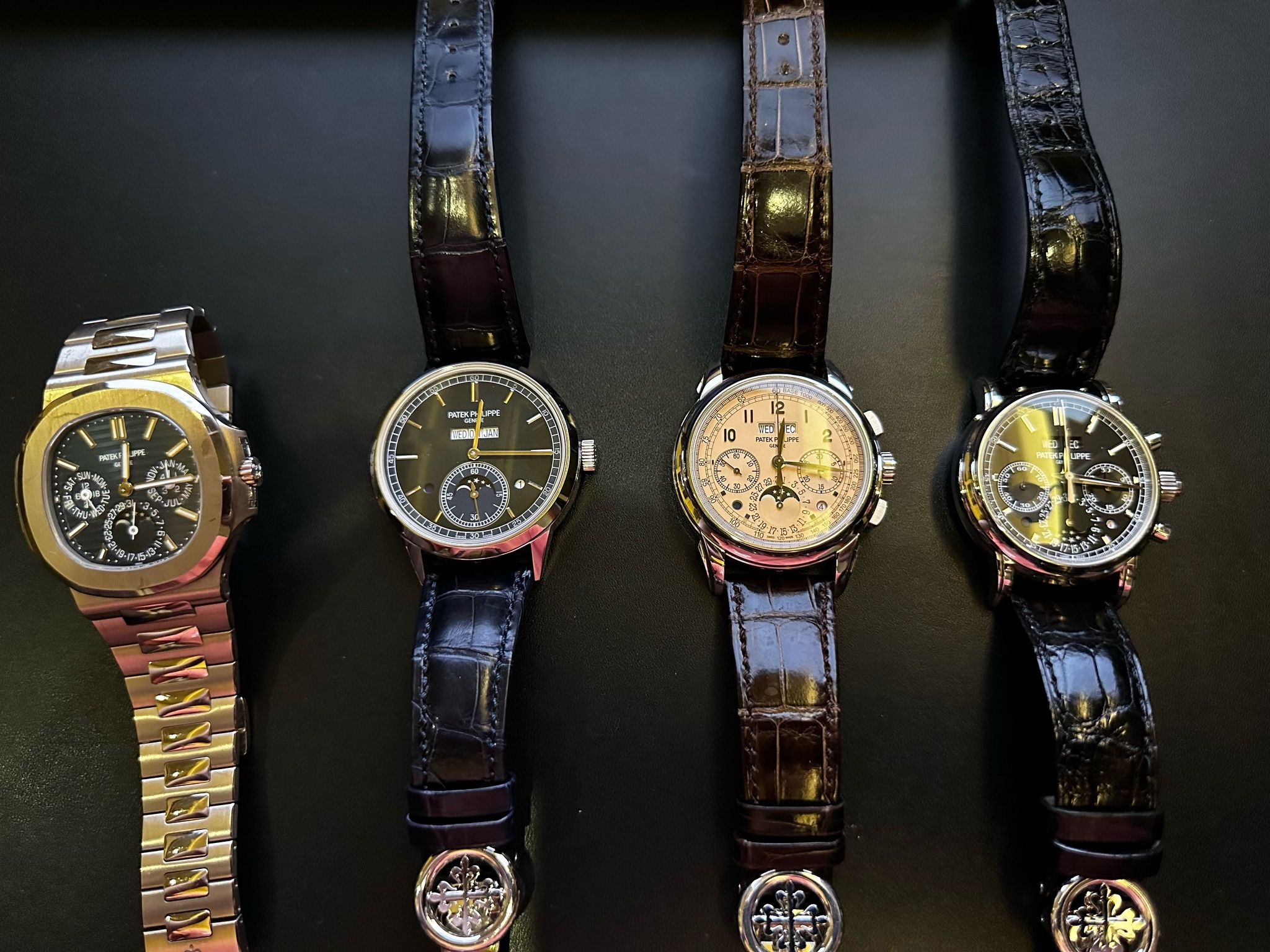 Watch by Patek Philippe, nautilus, 5740, 5270, complications, 5236, grand complications, 5204