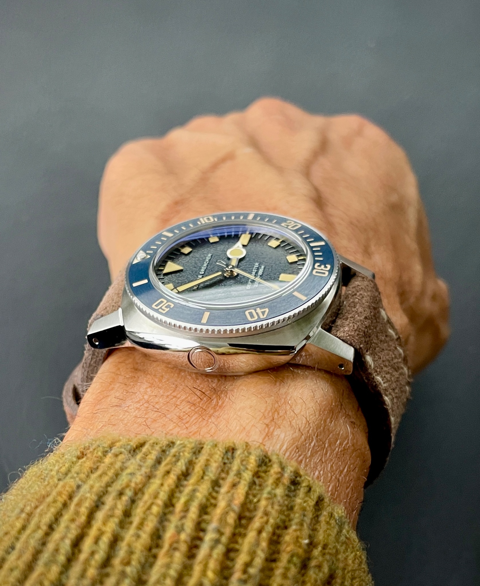 Watch by Patek Philippe, Nivada Grenchen , Depthmaster