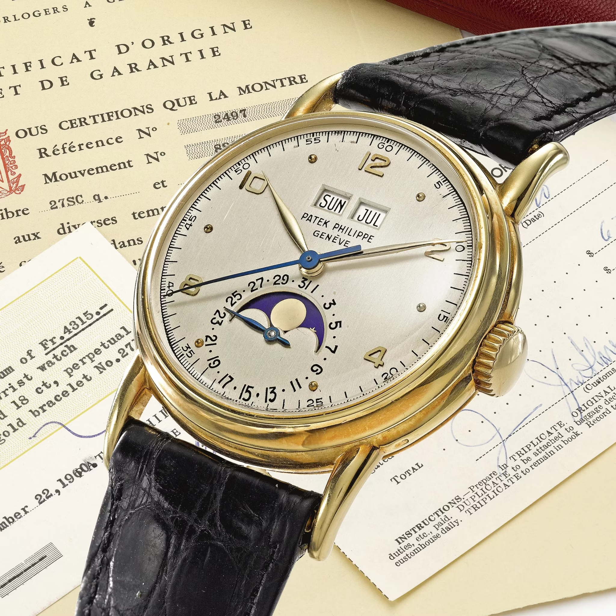 Watch by Patek Philippe, 2438