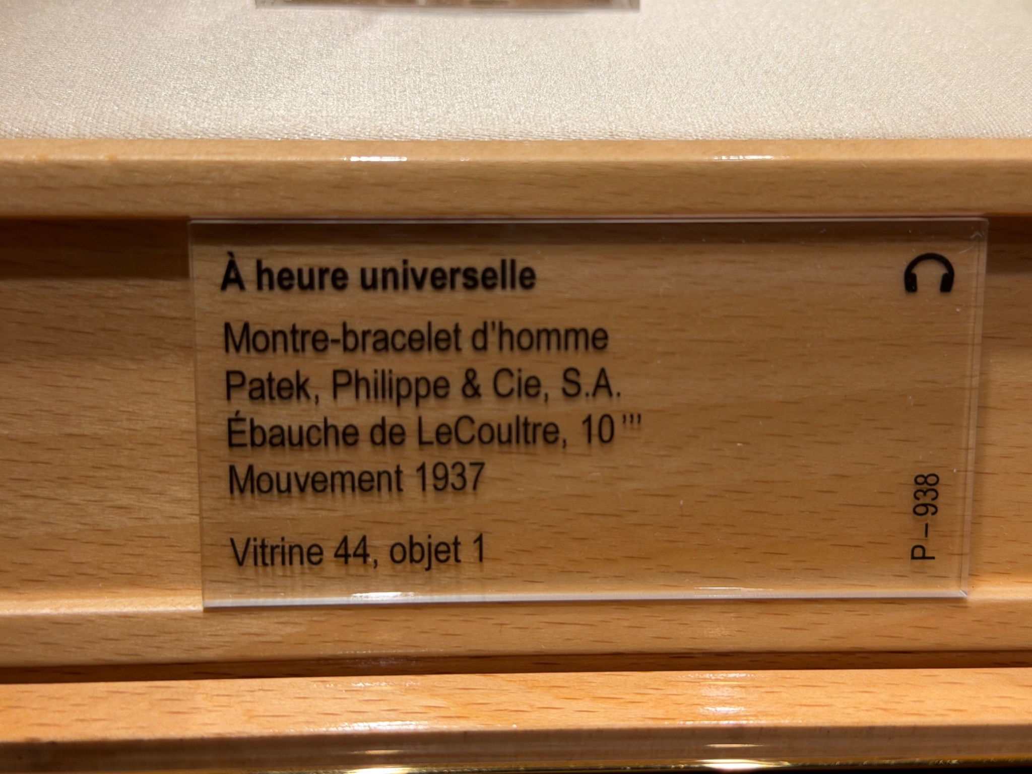 Watch by Patek Philippe, Complications, 515