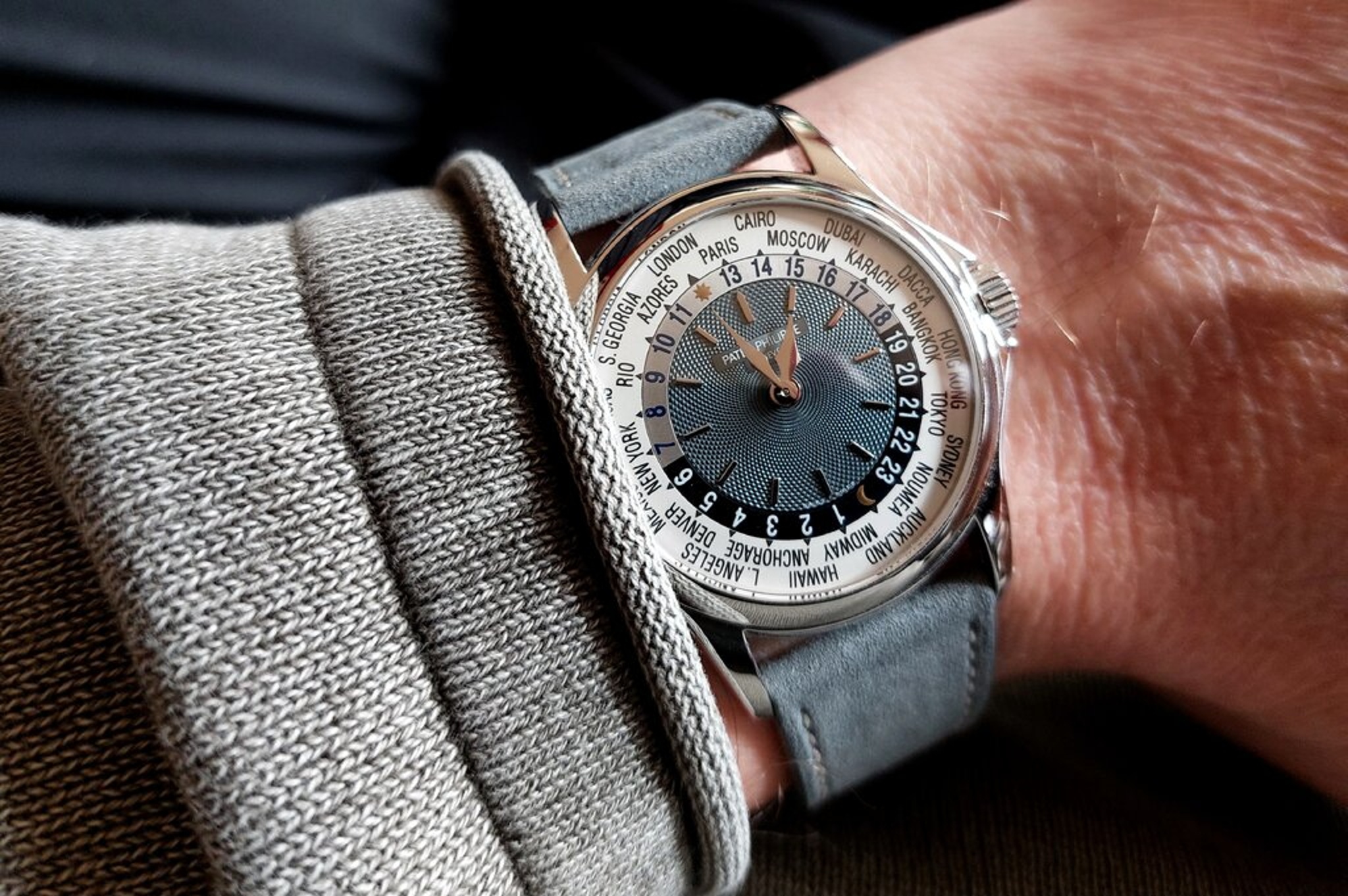 Watch by Patek Philippe, nautilus, 5740, 5740/1G, complications, 5110