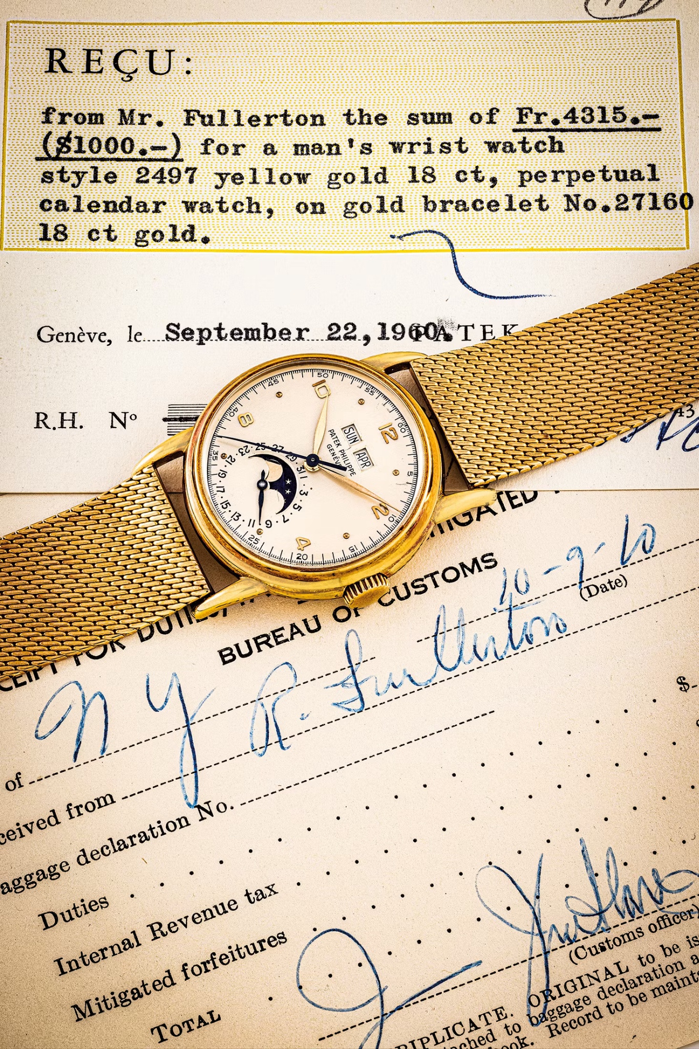 Watch by Patek Philippe, 2438