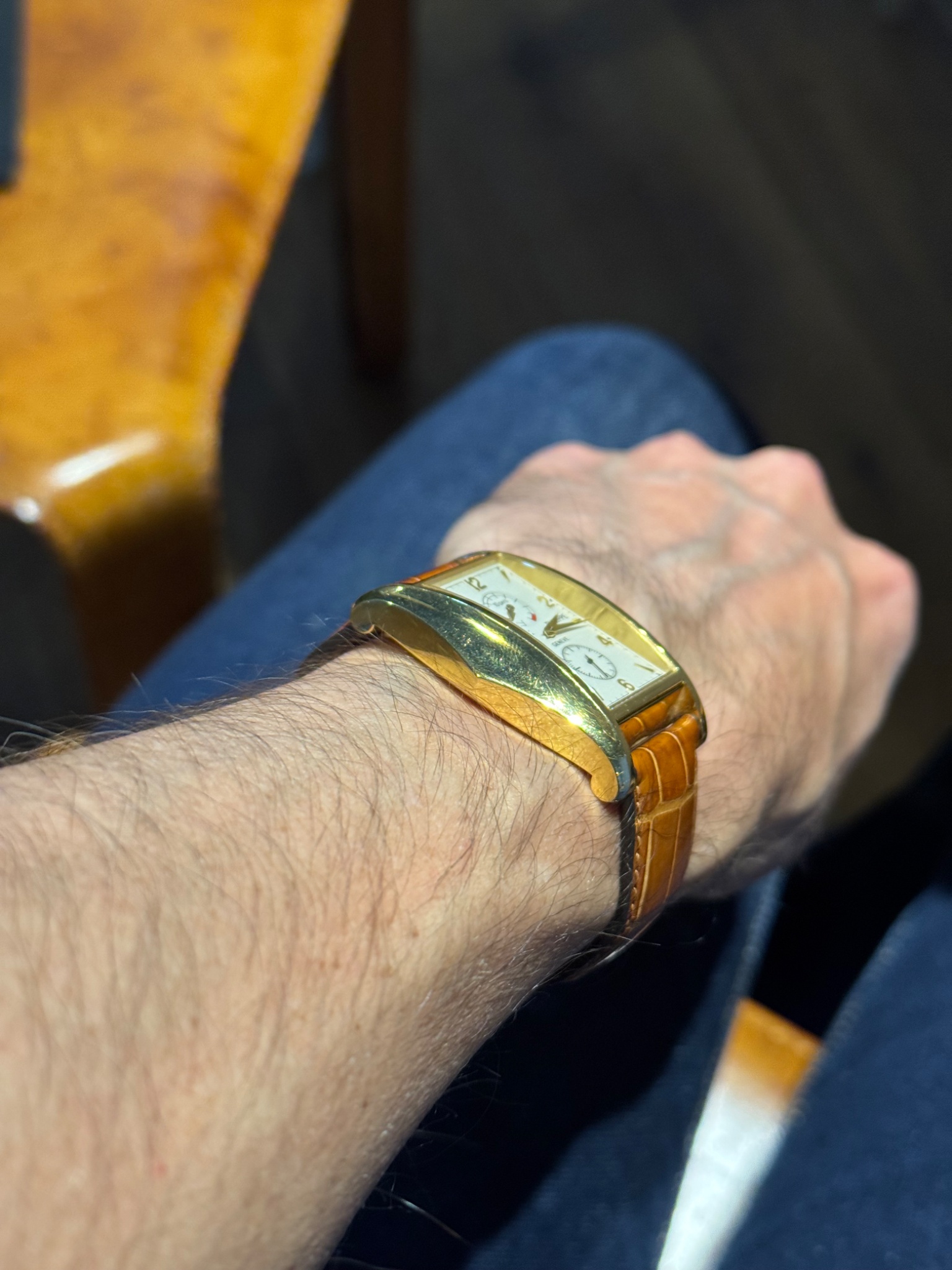 Watch by Patek Philippe, gondolo, 5100, 5100J