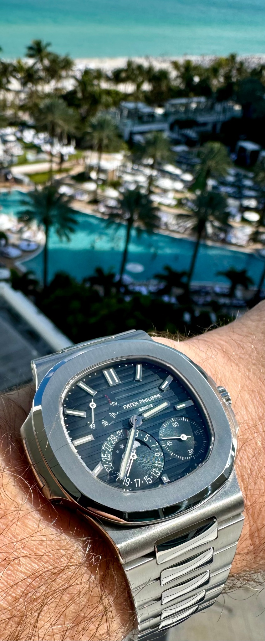Watch by Patek Philippe, Nautilus Moonphase