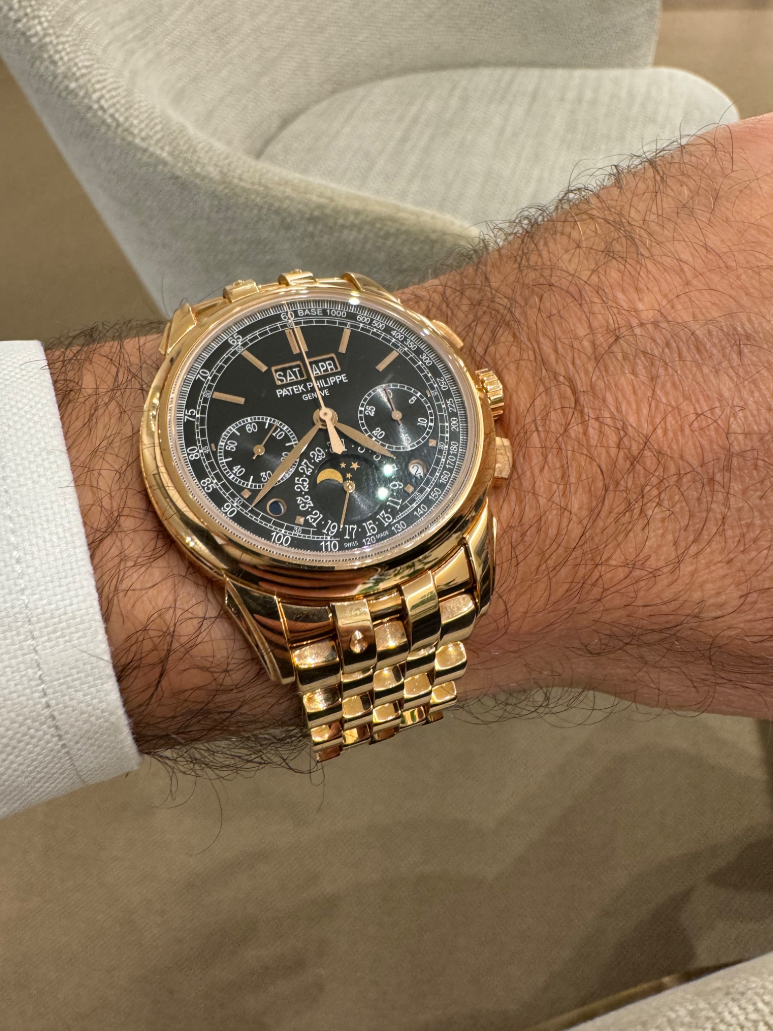 Watch by Patek Philippe, grand complications, 5270