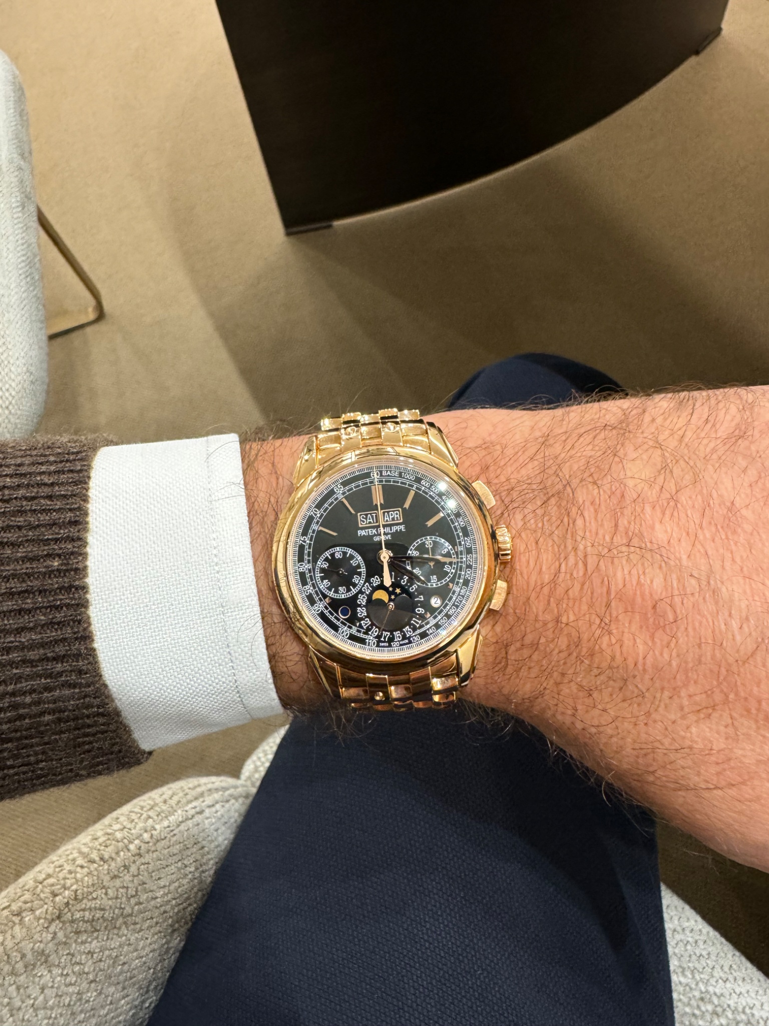 Watch by Patek Philippe, grand complications, 5270