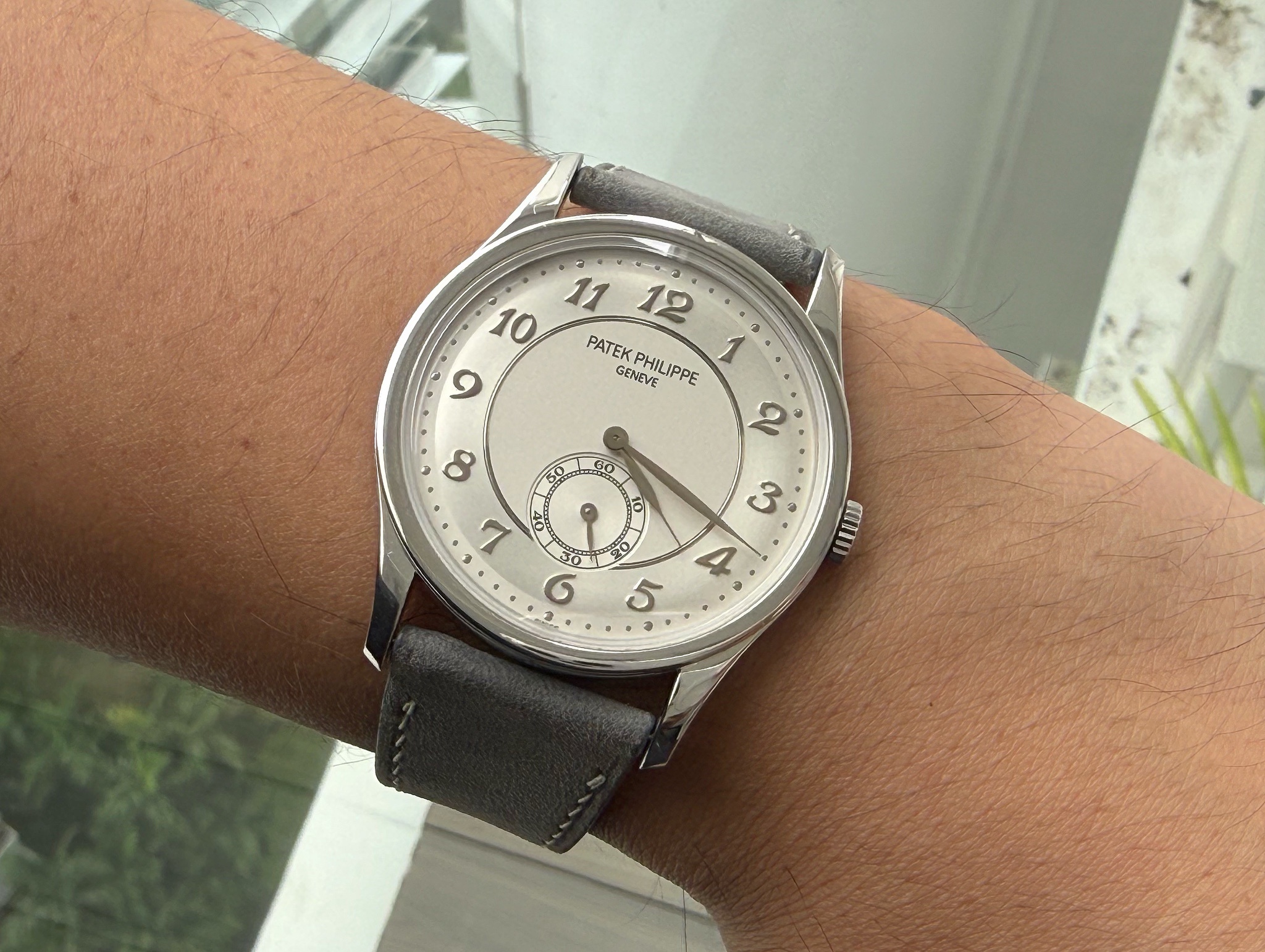 Watch by Patek Philippe, 6119, 6119G-001, Calatrava