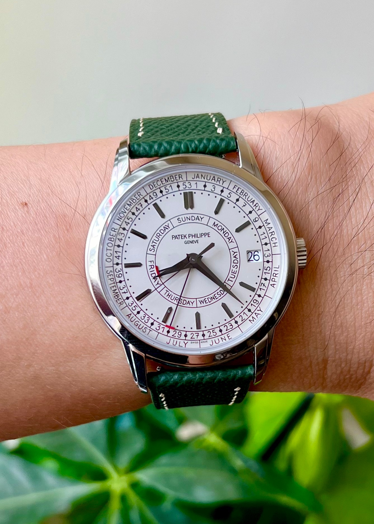 Watch by Patek Philippe, complications, 5212