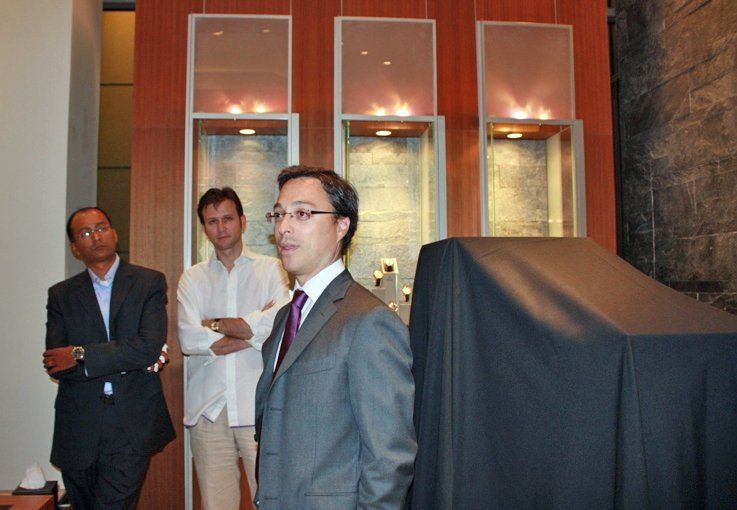 Nicolas Baretzki, International Director of Jaeger LeCoultre hosted the event.