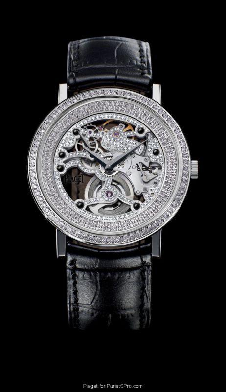 Ref. G0A35117 Altiplano Gem-set Skeleton.